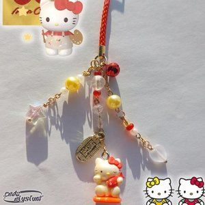 ✦Lucky Hello Kitty Cat Themed Keychain